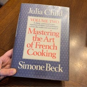 1ST EDITION MASTERING THE ART OF FRENCH COOKING JULIA CHILD VOLUME TWO 1970